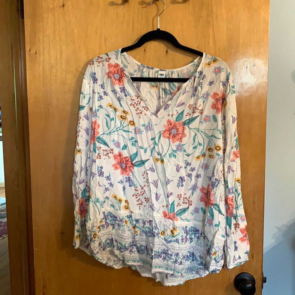 Old Navy Floral Blouse